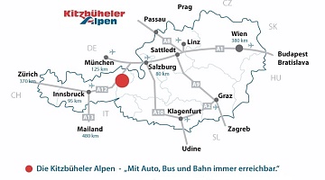 Download Anreise-Grafik / Lageplan Kitzbüheler Alpen